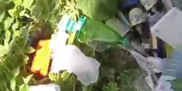 В Сочи склоны Аибги превращаются в свалку