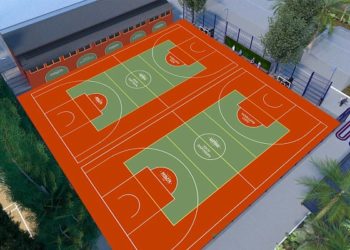 В сочинском парке «Ривьера» отремонтируют баскетбольную площадку