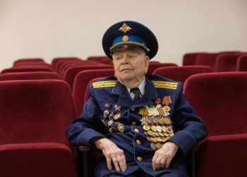 Сегодня ветеран ВОВ из Анапы Сарвар Файрузов отмечает 101-й день рождения