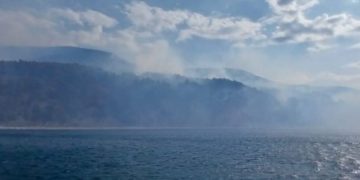 Площадь лесного пожара в Геленджике увеличилась до 14 гектаров