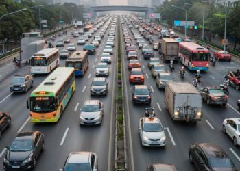 Очередь на досмотр на Крымском мосту днем 24 августа достигла 750 машин