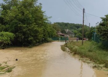 Глава Горячего Ключа: в одном из сел резко поднялся уровень воды в реке Чепси