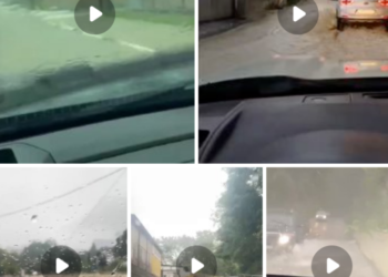 Ливень в Сочи привел к подтоплениям улиц утром 26 сентября