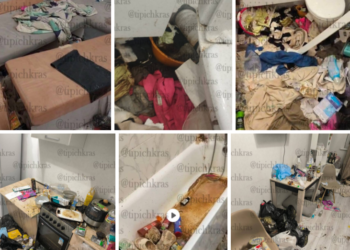 В Краснодаре женщина снимает квартиры и в короткий срок превращает их в помойку