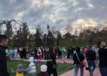 «Пришел весь город»: новая локация в парке Галицкого собирает огромные очереди