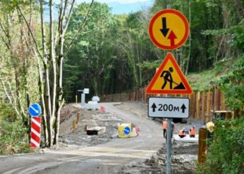 В Сочи восстановят дорогу в селе Веселом после оползня за 150 млн рублей