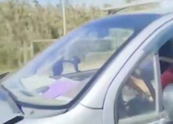 Под Краснодаром водитель показывал факи ребенку и устроил погром