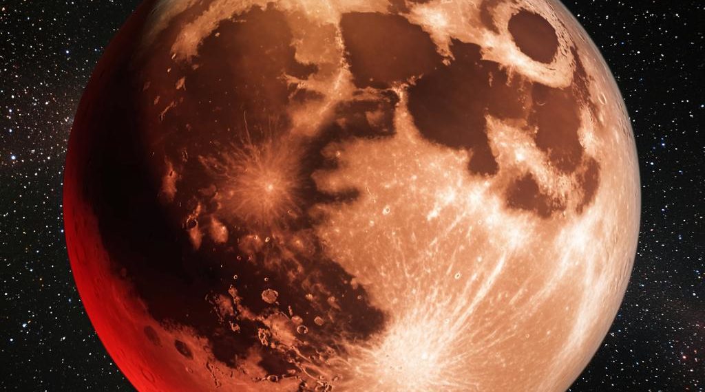 Редкое «кровавое» затмение Луны смогут наблюдать жители Кубани 7 сентября