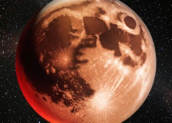 Редкое «кровавое» затмение Луны смогут наблюдать жители Кубани 7 сентября