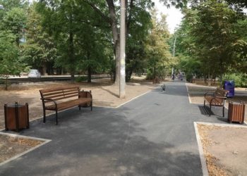 В Краснодаре завершилось благоустройство бульвара Стасова с новыми тротуарами