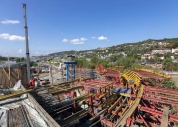 В Сочи начались монолитные работы на эстакаде восточной развязки Обхода Адлера