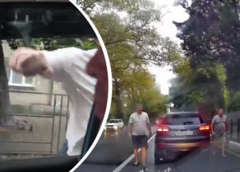 Дорожный конфликт в Лазаревском закончился дракой и полицейской проверкой