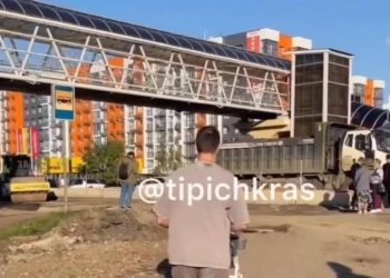 Надземный переход на Западном обходе Краснодара снесут из-за жалоб родителей
