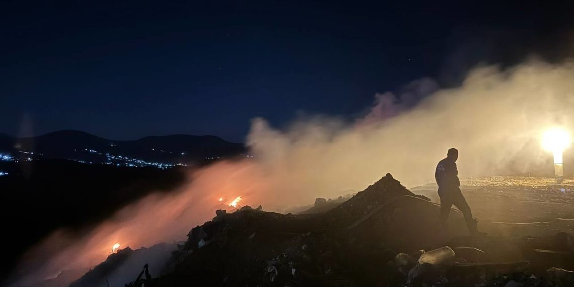 Мэр Кравченко: пожар на мусорном полигоне в Новороссийске локализован