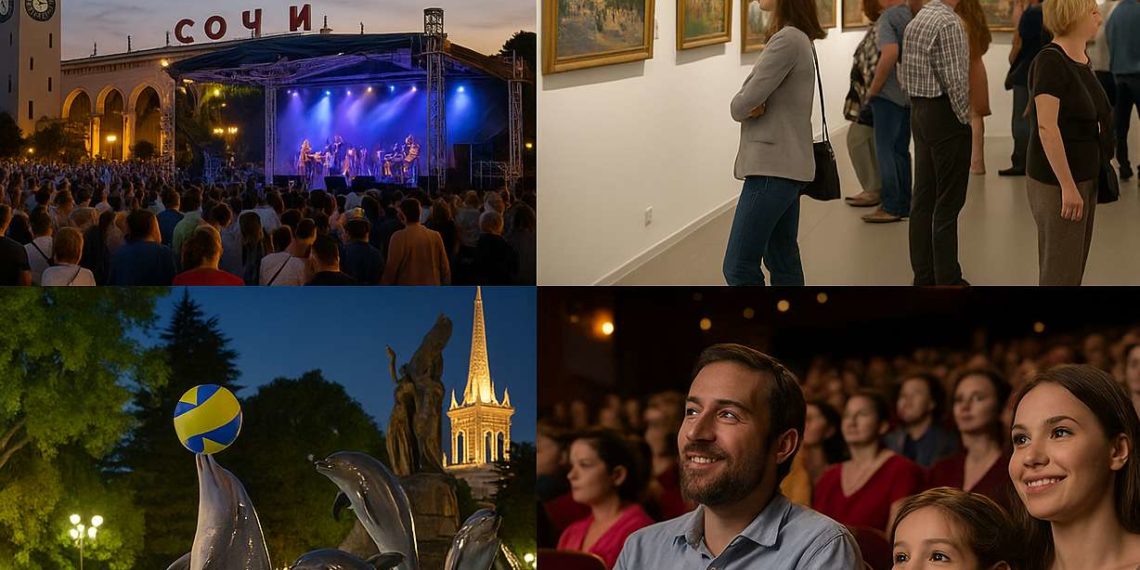 Афиша Сочи: куда сходить и как выбрать лучшие мероприятия