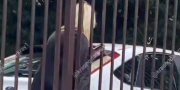 В Сочи девушки приставала к детям и кидалась в них камнями