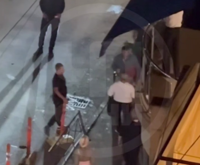 В результате потасовки у алкомаркета в Сочи пострадавший остался лежать в крови