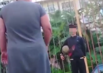 В Сочи беременная женщина напала на детей на спортивной площадке