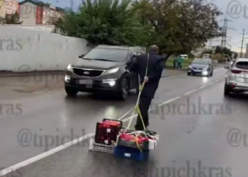 В Краснодаре малый бизнес вышел на трассу