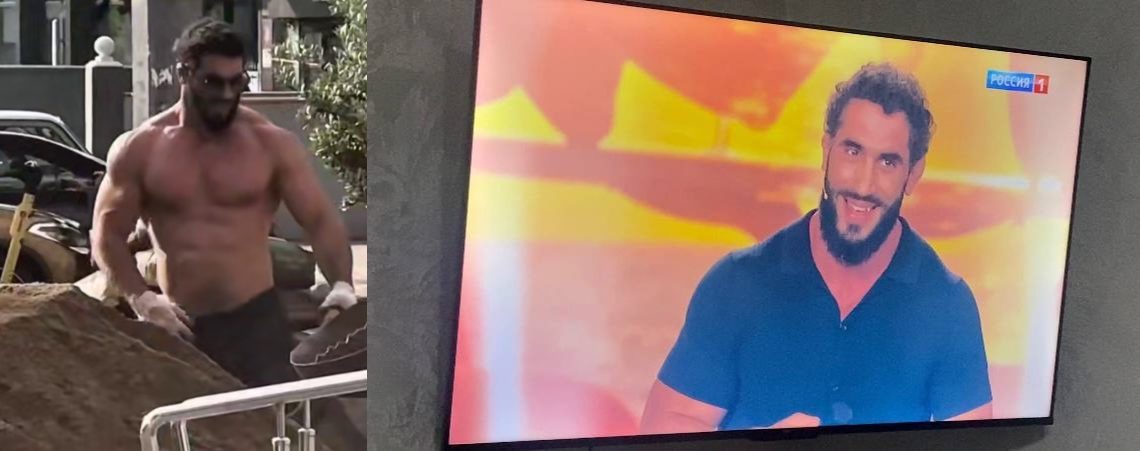 Мускулы и голос: известный строитель из Сочи блеснул на федеральном ТВ