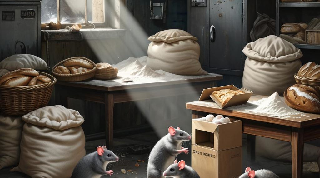 В сочинской пекарне посетителей обслуживают упитанные крысы