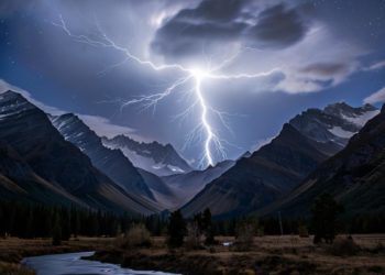 Гром с силой ПВО: в небе над Сочи ударила рекордная молния