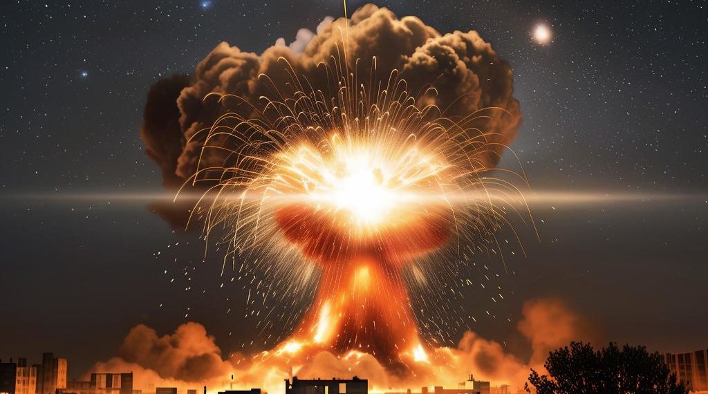 SHOT: около 8 взрывов прогремело над Дзержинском Нижегородской области