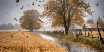 Осень вступает в силу: на Кубань надвигаются ветры и дожди