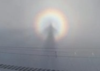 Мистификация природы: в сочинских горах явился знаменитый Броккенский призрак