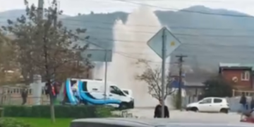 Прорыв магистрального водовода оставил Новороссийск практически без воды