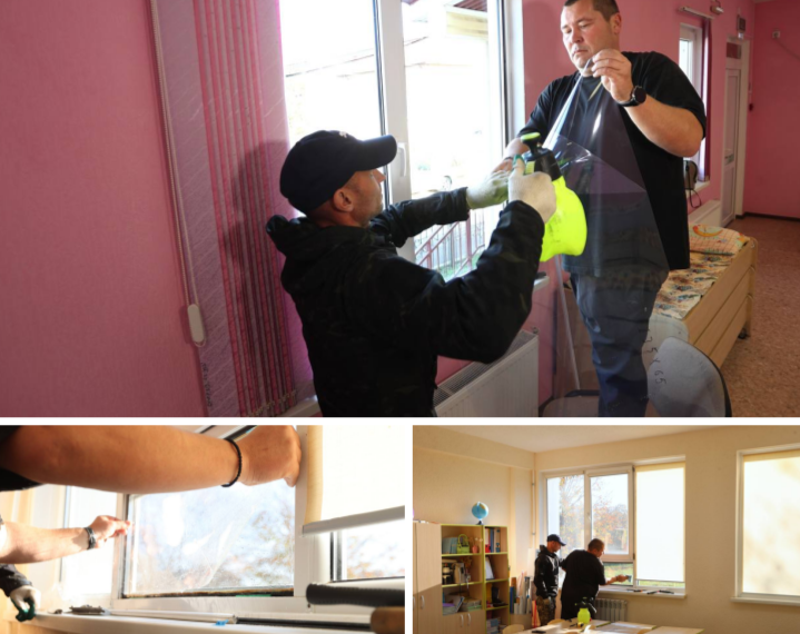 В Анапе окна школ и детсадов оборудуют защитными пленками