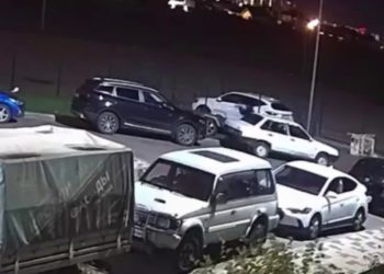 В Краснодаре объявился ночной погромщик автомобилей