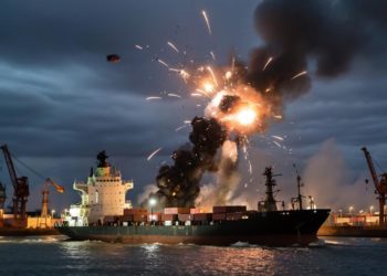 Три человека из экипажа атакованного БПЛА корабля пострадали в Новороссийске