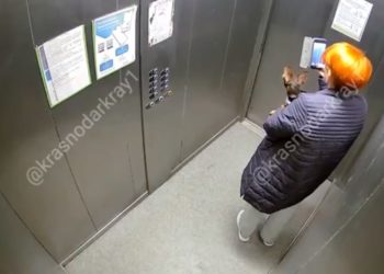 В Краснодаре упал лифт с женщиной внутри