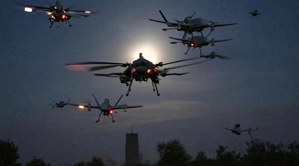 В сеть выложили видео обломков БПЛА в центре Краснодара