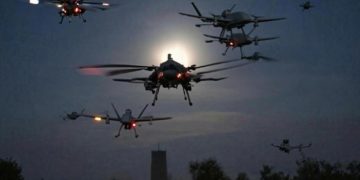 В сеть выложили видео обломков БПЛА в центре Краснодара