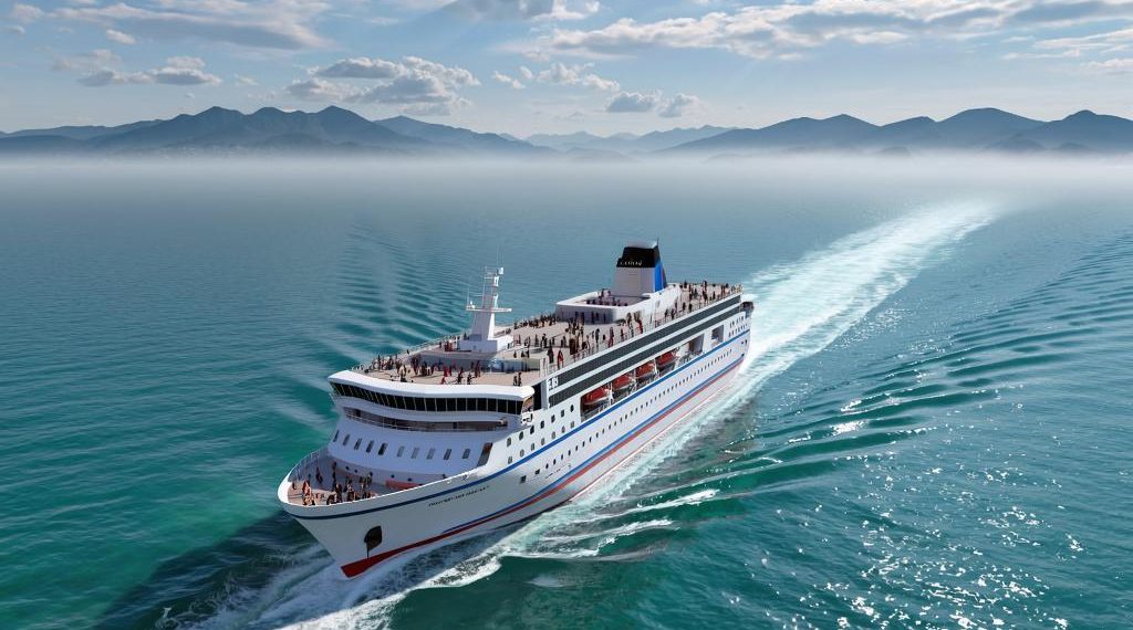 Паром из Трабзона в Сочи не смог зайти в порт из-за отсутствия разрешений