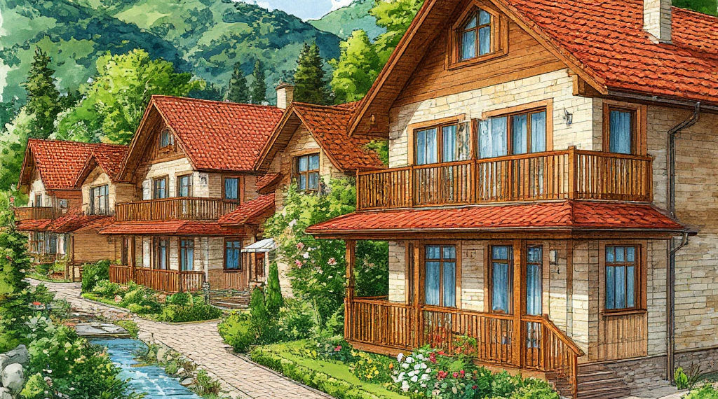 Суд постановил снести коттеджный поселок в Ольгинке из-за нелегальной застройки