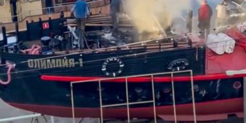 Прокуратура проводит проверку по факту пожара на яхте в Анапе