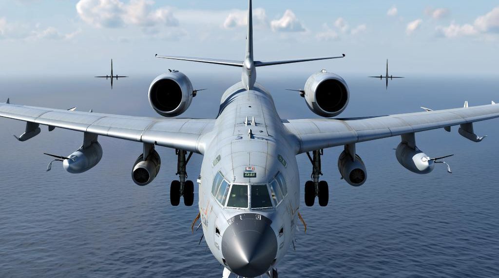 Самолет-шпион ВВС США замечен в нейтральных водах у побережья Сочи