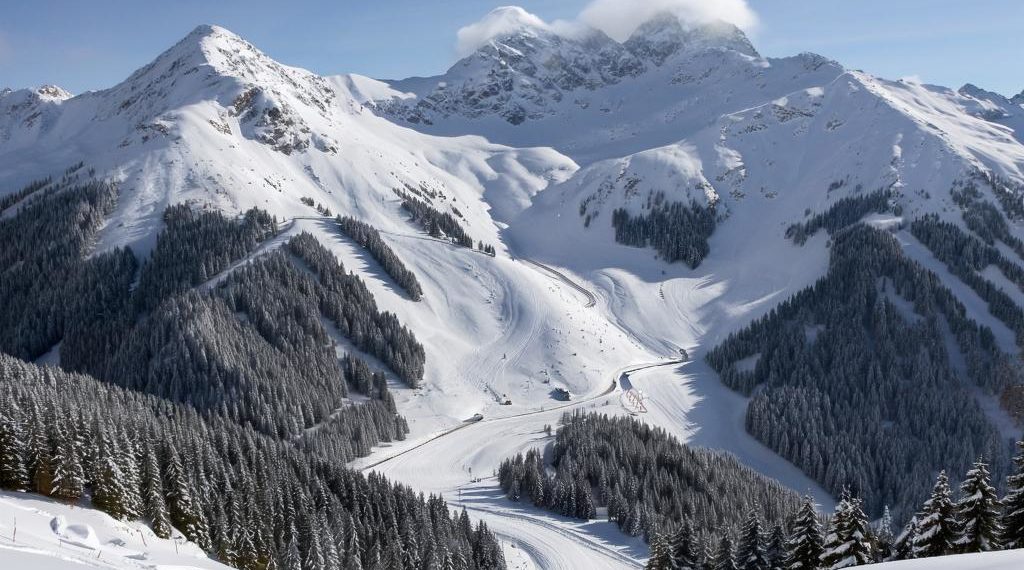 До 30 см снега выпало на высотах «Красной Поляны» в Сочи