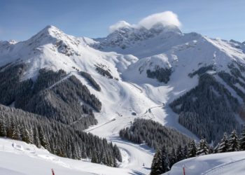 До 30 см снега выпало на высотах «Красной Поляны» в Сочи