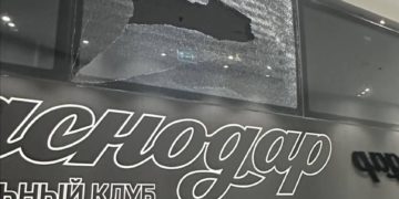 Автобус «Спартака» подвергся нападению в Краснодаре перед матчем РПЛ