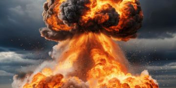 Над Саратовым и Энгельсом ночью 22 ноября прогремела серия взрывов