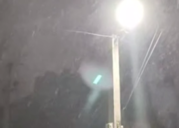 Первый снег наблюдают в Краснодаре в ночь на 15 декабря