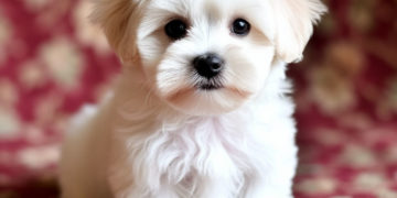 В Сочи за 300 тысяч предлагают к продаже редкого щенка мальтийской болонки