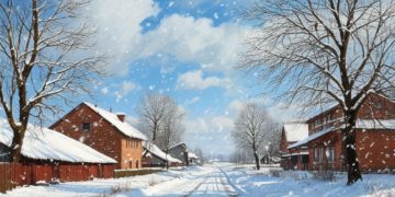 Мокрый снег и до -13 градусов прогнозируют 28 и 29 декабря на Кубани