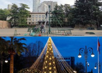 Здравствуй, елка — Новый год! В Сочи собирают главную пушистую красавицу