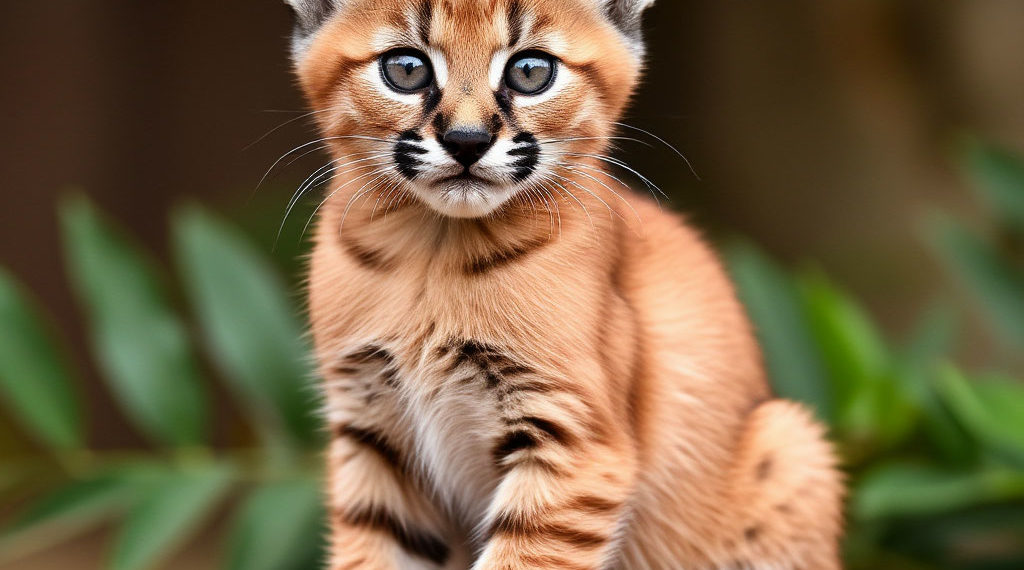 В Сочи за 500 000 рублей продается последний котёнок редкого каракала