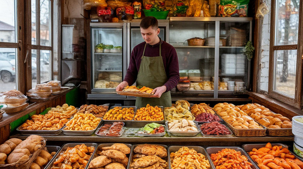 В центре Сочи за 14,5 млн рублей продают столовую вместе с кафе